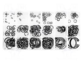 Circlip | spring steel | Ring: internal | 300pcs.
