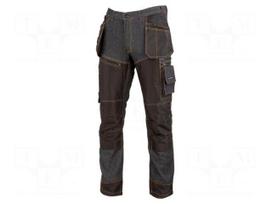 Dungarees | Size: XL | black | 270g/m2
