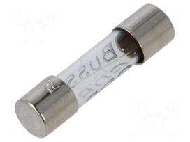 Fuse: fuse | 5x20mm | cylindrical,glass | 5A | 250VAC | quick blow | bulk