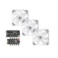 Bitspower Notos RGB PWM Fan, 120mm - White, 3-Pack