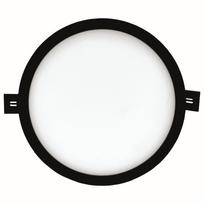 Montuojamas šviestuvas panelė TOPE Split, 22W, 1772lm, 4000K, IP44, apvali, įleidžiama, juodos sp.