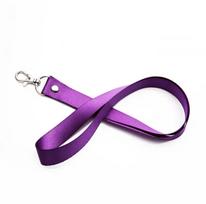 Nailoninė kaklo juostelė raktams, violetinė