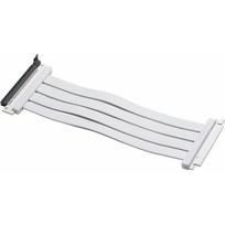 Phanteks PCI-E 4.0 x16 pagarinājuma lentes kabelis, 180 grādi, 30 cm - white | PH-CBRS4.0_FL30_WT01 | 886523002765