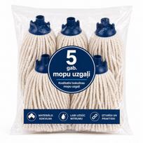 Grindų plovimo šluostės antgalis 160 g (5 vnt.)