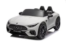 Dvivietis vaikiškas elektromobilis SL65 AMG 24V 4x200W, baltas
