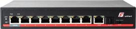 Komutatorius POE GetFort 8+1+SFP Gigabit Ethernet 120W