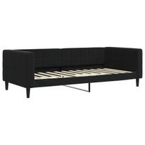 sofa，Poilsio sofa, juodos spalvos, 90x200cm, aksomas CFE12673