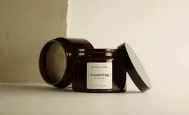 „The Olphactory Wandering Goji Juodas arbatos Goji kvapioji žvakė“, 360 g