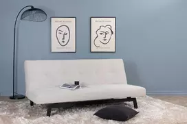 Venture Design Sofos lova, Bodil, 180x55 cm, Beždžio spalva