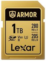 Karta Lexar Armor Gold SDXC 1 TB Class 10 UHS-II/U3 V60 (LSDAMGL001T-RNNNG) | LSDAMGL001T-RNNNG | 843367138593