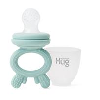 Mother-K Hug Silikoninis Maitintuvas, Mint, nuo 3 mėn.
