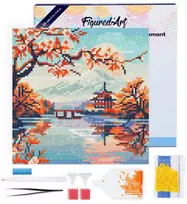 Figured'Art Deimantinės mozaikos rinkinys - Fuji kalnas