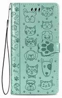 Reach Dėklas Cat-Dog Samsung A546 A54 5G žalias