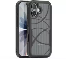 Dėklas Dux Ducis Shld Apple iPhone 17 juodas (Rhythm Pattern)
