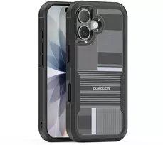 Dėklas Dux Ducis Shld Apple iPhone 17 juodas (Umbra Pattern)