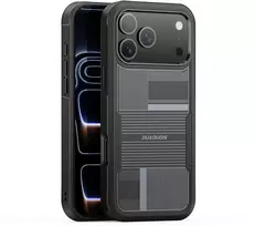 Dėklas Dux Ducis Shld Apple iPhone 17 Pro juodas (Umbra Pattern)