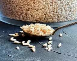 Ekologiški pūsti rudieji ryžiai - 400g