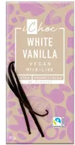 Ekologiškas baltasis šokoladas Baltas VANILLA, 80 g