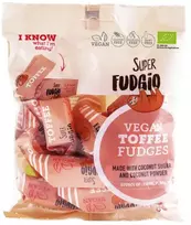 Ekologiški augaliniai saldainiai „Karvutė“ Toffi skonio, 150 g
