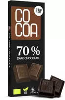 Ekologiškas juodasis šokoladas 70 % RAW, 40 g