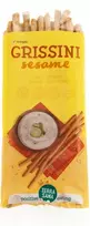 Ekologiškos duonos lazdelės su sezamo sėklomis Grissini Sesame, 125 g
