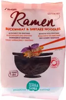 Ekologiški makaronai su grikiais ir šitake grybais Ramen, be glitimo, 280 g (4 vnt)
