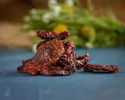 Ekologiški saulėje džiovinti pomidorai - 200 g