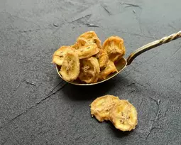 Ekologiški džiovinti bananų gabaliukai - 400g
