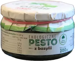Ekologiškas bazilikų pesto padažas, 200 g