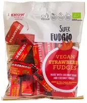 Ekologiški augaliniai saldainiai „Karvutė“ braškių skonio, 150g