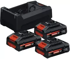 Bosch ST Starter Set 3x4 EXBA, GAL 12V/18V-80, CT