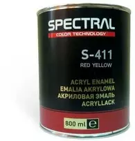 SPECTRAL Dažai S-411 Raudona Geltona 0.8L