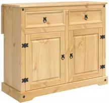 Virtuvės vežimėlis 2 pcs Medaus vaškas 112 x 70 x 91,5 cm