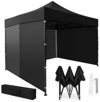 Automatinė sodo palapinė 3x3 m juodos spalvos MultiGarden