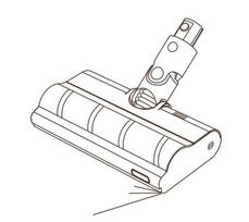 VACUUM ACC BRUSH ROLLER/V30 ESSENTIAL VVV63C DREAME