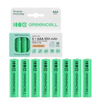 Rechargable batteries 8xAAA HR03 950mAh
