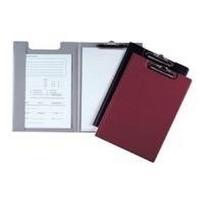 DURABLE Klemmbrett-Mappe Standard, DIN A4, dunkelblau aus Weichfolie mit Kartonverstärkung (2357-07)
