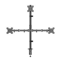 Monitor mount triple 17- 27 inches; 10kg per arm max