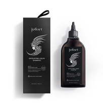 JuliArt Exfoliating Liquid giliai valantis skystas šampūnas, 220ml