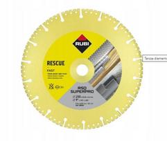 Rubi Rsq-230 Superpro deimantinis diskas: universalus pjovimas