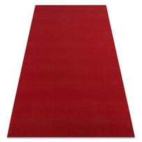 Rumba kilimas 200x500 cm bordo, neslystantis, bordo spalvos