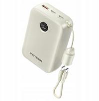Atsarginis maitinimo šaltinis ("Power Bank") Vention Powerbank 20000mah, 3 prievadai, 22.5w, smėlio spalvos