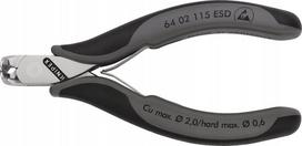 Knipex Elektroniko replės, 115 mm, su Esd rankenomis