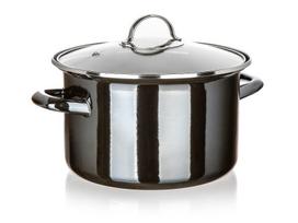 Emaliuotas puodas su dangčiu Banquet Metallic 3,7l 24cm