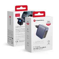 Forcell Gan 100w greitas įkroviklis: 3x Usb-c, Usb-a, Pd, Qc 4.0