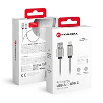 Forcell C234 Usb-a į Usb-c kabelis, 1m, greitas įkrovimas Qc 3.0