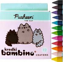 Spalvoti pieštukai Pusheen 12 vnt.