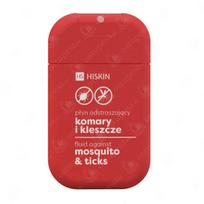 HISKIN Kieszonkowy spray na komary i kleszcze 30 ml