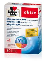 Maisto papildas Doppelherz Aktiv tabletės su magniu, folio rūgštimi ir B grupės vitaminais, 30 tablečių