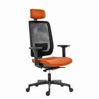 Ergonomiška biuro kėdė Powerton Lucie, oranžinė